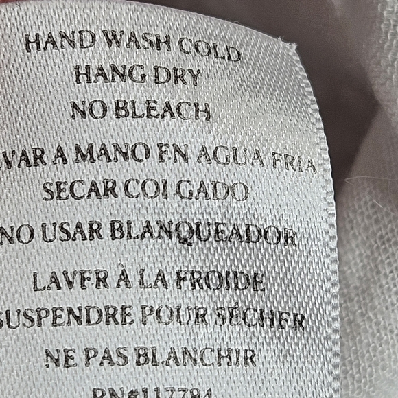 Rails Charli Black Cactus Linen Blend Button Down Shirt Women's XS - Picture 8 of 9